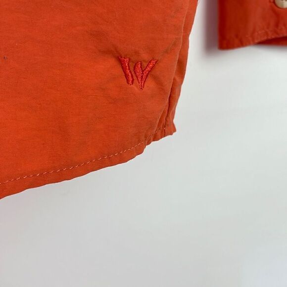 White Sierra Button Down Long Sleeve fishing shirt with Embroidered Trout XXL - Picture 5 of 11